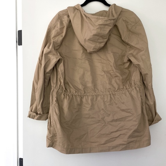 Michael Kors Tan Hooded Utility Jacket—Medium - Picture 5 of 10